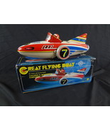 GREAT FLYING BOAT-SPACE SHIP FRICTION TOY-1970&#39;S-NICE ITEM - £48.13 GBP