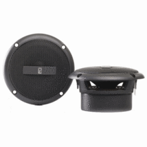 Poly-Planar MA-3013 3&quot; 60 Watt Round Component Speakers - Gray - £50.86 GBP