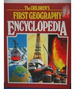 Vintage 1985 children&#39;s First Geography Encyclopedia Hardcover Exeter Bo... - $187.92 MXN