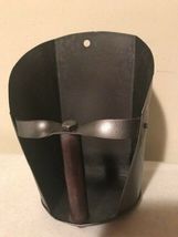 Barn Scoop candle Sconce in Distressed Metal image 3
