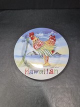 Sharon Neuhaus Hawaiian Plate, Poultry In Motion Luncheon Plate, Kitchen... - $376.33 MXN