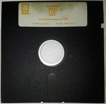Commodore 64 Techno Cop by U.S. Gold C64/128 5.25&quot; floppy disk 1988 - $15.83
