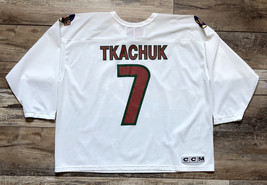 Keith Tkachuk #7 Phoenix Coyotes CCM Hockey Jersey White Kachina Size XXL - £62.02 GBP