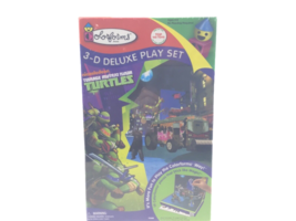 Teenage Mutant Ninja Turtles Colorforms 3D Deluxe Play Set Toy Age 3-8 - Sealed - $29.68