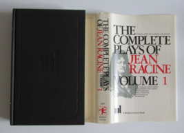 Complete Plays Vol I Jean Racine Hardcover 1969 1st Modern Library Clipped - £8.59 GBP
