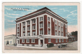 BPOE Elks Building Grand Rapids Michigan 1920c postcard - £4.27 GBP
