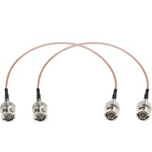 Sdi Cable, 2Pcs 1Ft Bnc Male To Male 3G Hd Sdi Cable, 75 Ohm 12Inch Coax Cable A - $16.99