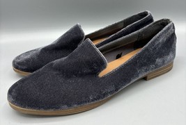 DV Dolce Vida Womens Grey Velvet Flats Slip On Size 8 - $275.58 MXN