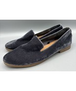 DV Dolce Vida Womens Grey Velvet Flats Slip On Size 8 - $14.70