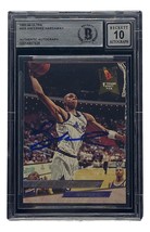 Penny Hardaway Signed Slabbed Orlando Magic 1993-94 Ultra #305 BAS Grade 10 - £228.98 GBP