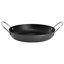 Oster Smithfire 11 Inch Nonstick Carbon Steel Paella Pan in Dark Gray - $50.02