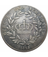 1825 Ludwig I. Bayerische Fantasie-Medaille Nachprägung - Deutsche... - $13.24
