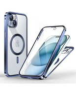 KumWum Front &amp; Back Protection Privacy Case Natural Titanium for iPhone ... - $49.49