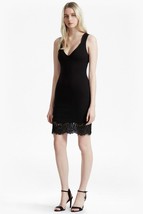 French Connection LULA BODYCON LACE Dress Sz 2 US Black - $60.98