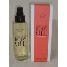 Victoria Secret Love My Body Indulge Me Body Oil White Tea & Sage 3.4 Oz New - £18.03 GBP