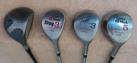 TZ GOLF - TaylorMade Midsize Driver, 14* 3+, 17* 3,  &  23* 5 Wood SET RH - $55.75