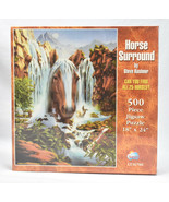 Sunsout Horse Surround 500 Piece Jigsaw Puzzle  Kushner New Sealed LT36780 - $847.25 MXN
