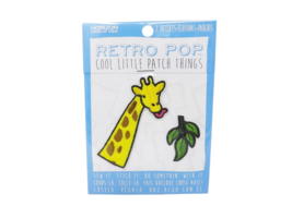 Retro Pop Cool Little Patch Things Sew-On Applique - New - Giraffe - $6.15