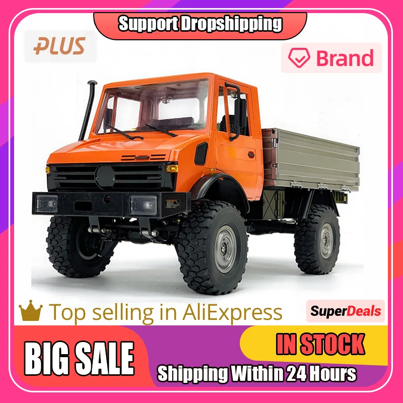 Ldr/c Ld1201 Off-road 4x4 Climbing 1:12 Unimog U1300 Differential Lock Rc Remote - £152.95 GBP