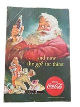 Coca Cola Vintage Ad Drink Soda Pop Coke Bottle Santa Claus Christmas Gift - £11.00 GBP