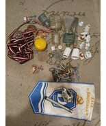 Mixed Vintage Collectibles Lot – Medals, Old Keys, Glass Bottles - $70.00