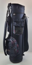*M2) Women Datrek 4-Way Vinyl Shoulder Carry Blue Floral Golf Bag - £23.67 GBP
