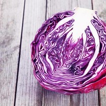 Fresh Seeds USA Red Acre Cabbage Seeds Red Acre Cabbage Open Pollinated Vegetabl - £14.99 GBP