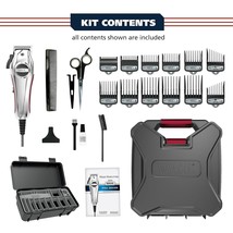 Wahl USA Pro Ultra Quiet High Torque Corded Hair Clipper Metal Housing 3... - $138.32 CAD