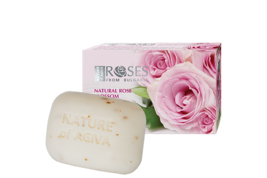 Agiva 75ml TOILET SOAP White ROSE Natural Bulgarian Rose Blossom, Nourishing - £2.57 GBP