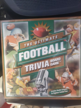 Outset Media The Ultimate Football Trivia Board Game Updated Question new Sealed - $21.77