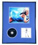 Christina Aguilera Framed 16x20 CD &amp; Pool Photo Display - £62.52 GBP