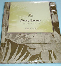 Tommy Bahama Jungle Fever Euro Sham 600TC Egyptian Cotton Sateen Weave Italy New - £30.38 GBP