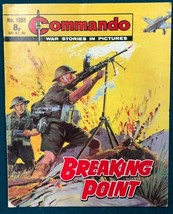 COMMANDO #1055 Breaking Point (1976) British B&amp;W digest size comic book VG+ - £7.86 GBP