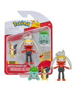 Pokemon Battle Ready! Morpeko (Full Belly Mode) Raboot Bulbasaur Battle ... - $29.88