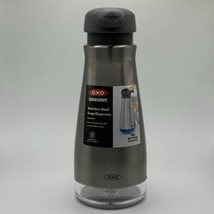 OXO Good Grips Stainless Steel Soap Dispenser Fingerprint Proof 12 oz Open Box - £20.07 GBP