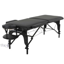 BEST MASSAGE TABLE BED PORTABLE FOLDING FOLDABLE HEATED COLLAPSIBLE ADJU... - £228.95 GBP