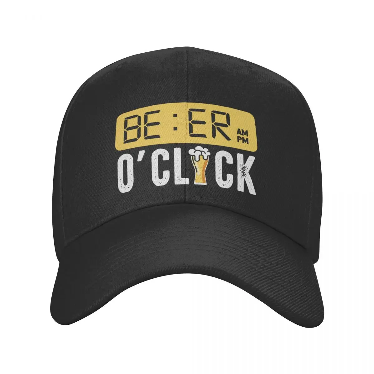 Beer Oclock Baseball Cap Dad Hat Snapback Caps Trucker Hats - $15.88