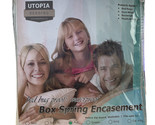 Utopia Bedding 120 GSM Waterproof Box Spring Encasement  Fits 11&quot; Deep, ... - $28.70