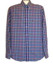 Paul &amp; Shark Yachting AUTHENTIC Plaids Multicolor Men&#39;s Cotton Shirt Size L - £111.51 GBP