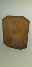 Napoleon  Cigar Co. Bronze Plaque Measures 17.5" H x 14.5" W  image 10