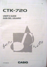 Casio CTK-720 Electronic Keyboard Original Owner&#39;s Manual Book User Guid... - $34.64