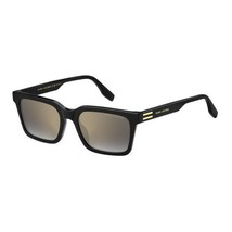 Marc Jacobs MARC 719/S 0807 FQ Black/Grey Gradient Gold Mirror 53-19-145... - $94.36