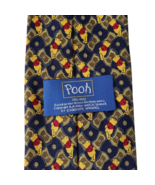 Winnie The Pooh Bear All Over Print Disney Neck Tie 90s Vintage  - $276.54 MXN