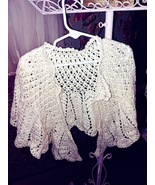 Vintage Crocheted Child&#39;s Shawl - £15.67 GBP