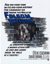 Folsom Prison ORIGINAL Vintage 1951 9x12 Industry Ad Steve Cochran - £23.18 GBP