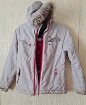 Trespass Kids White And Grey Jacket for Kids Size 11-12yrs - £21.55 GBP