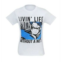 Nightwing Without A Net Men&#39;s T-Shirt White - £27.52 GBP+