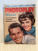 Photoplay - February 1959 - Carrie Fisher, Alan Freed, Lana Wood, Robert Horton - £14.25 GBP