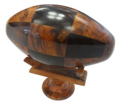 Handmade Decorative Ball, Thuya wooden US football game gift, Cedar thuy... - £69.28 GBP