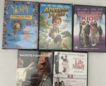 Set of 5 Comedy / Action / Drama / Animated / Adventure Movie DVDs - $14.50